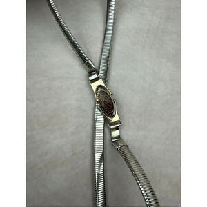 Vintage Gold and Silver Tone Stretch Belt 27-31” Waist